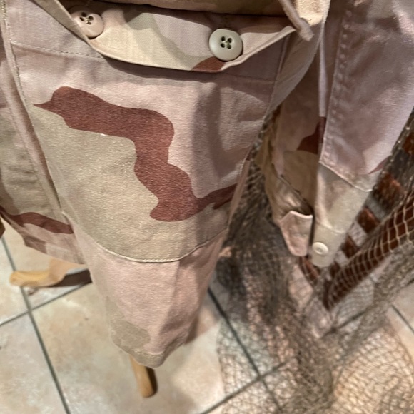 Mens TRU-SPEC Cotton Ripstop BDU Coat 2XL Tactical  Camo Uniform Shirt - Picture 3 of 13